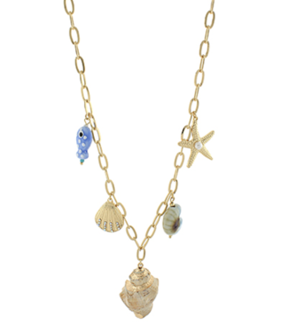 Island Charmed Charm Necklace