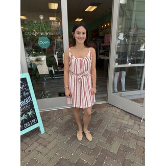 Bobi Scoop Neck Cami Dress