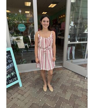 Bobi Scoop Neck Cami Dress