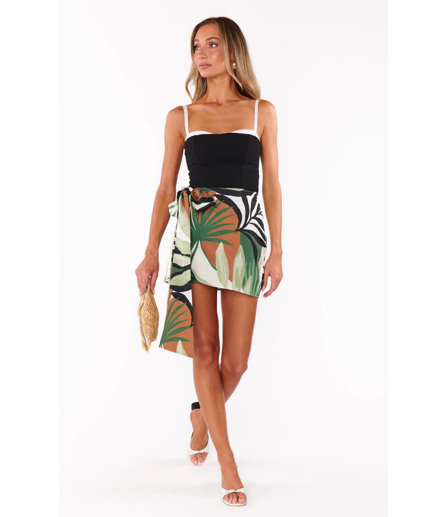 Show Me Your Mumu Iva Bow Skirt