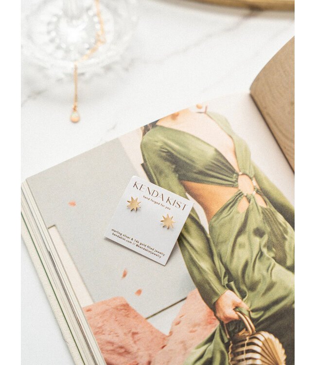 Starburst Stud Earrings