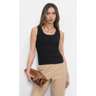 Greylin Ezra Side Slit Knit Tank
