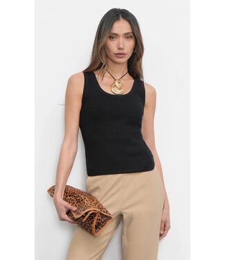 Greylin Ezra Side Slit Knit Tank