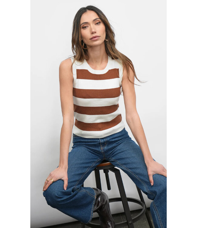 Greylin Nadine Stripe Sweater Tank