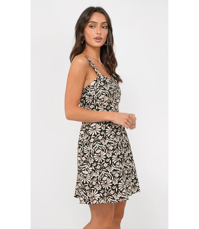 Greylin Britt Sweetheart Mini Dress