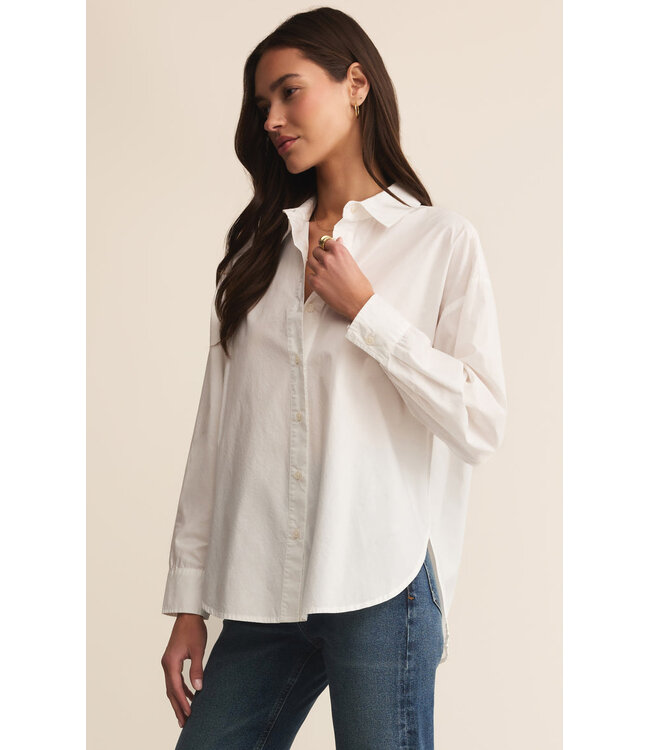 Z Supply Elevated Poplin Shirt