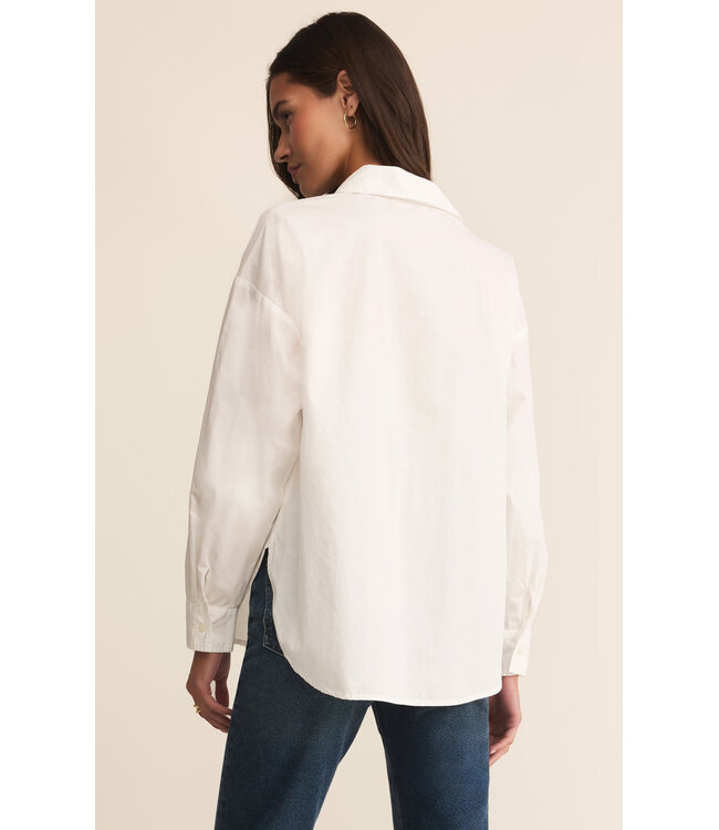 Z Supply Elevated Poplin Shirt