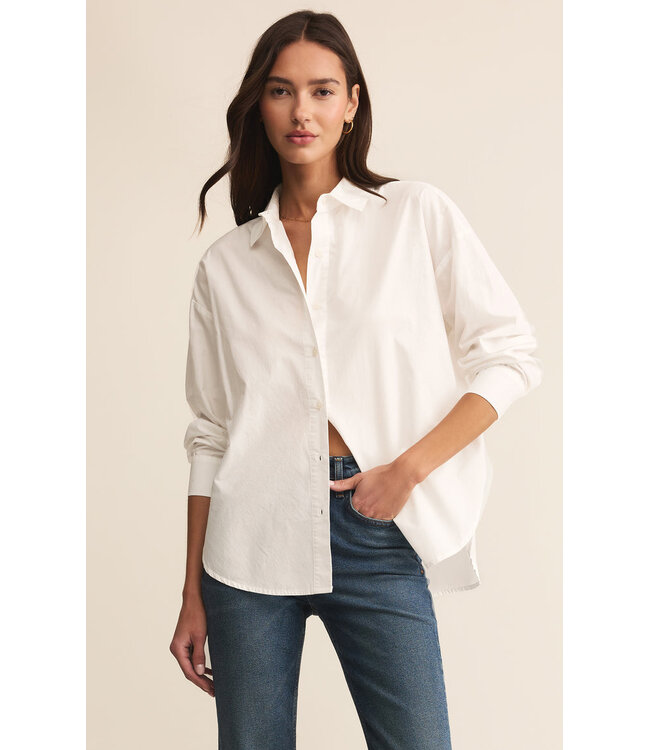 Z Supply Elevated Poplin Shirt