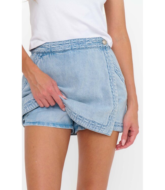 Show Me Your Mumu Wyatt Wrap Mini Skort