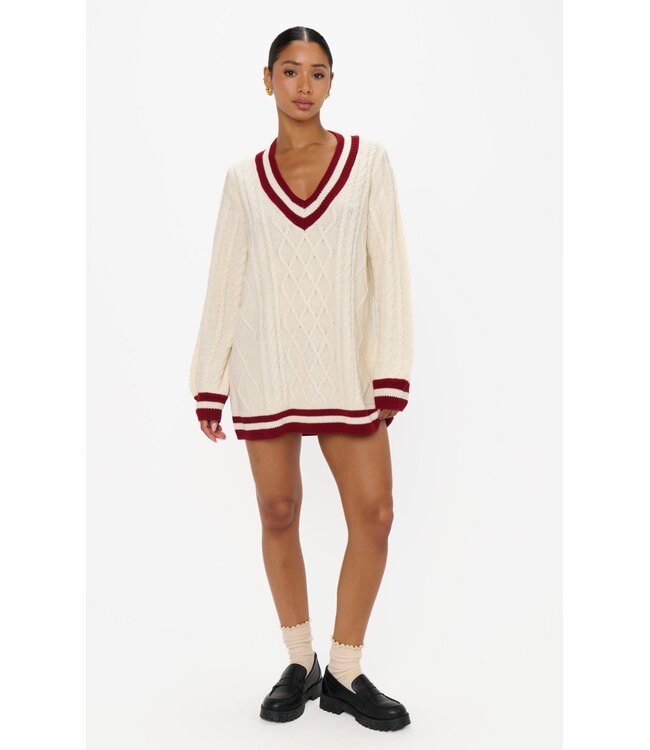 Show Me Your Mumu Tailgate Sweater Dress