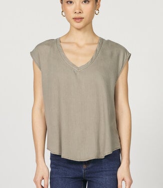 Dear John Yanis V-Neck Top