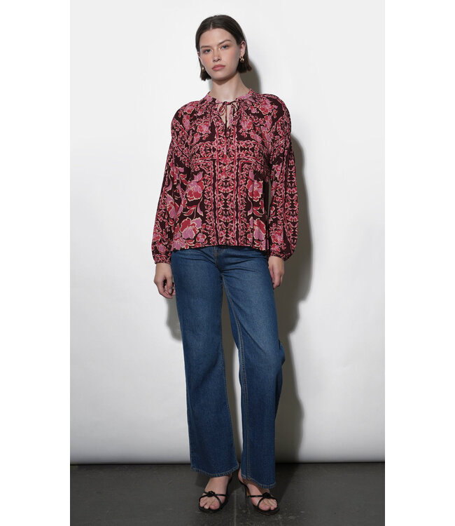 Greylin Hendrix Balloon Slv Blouse