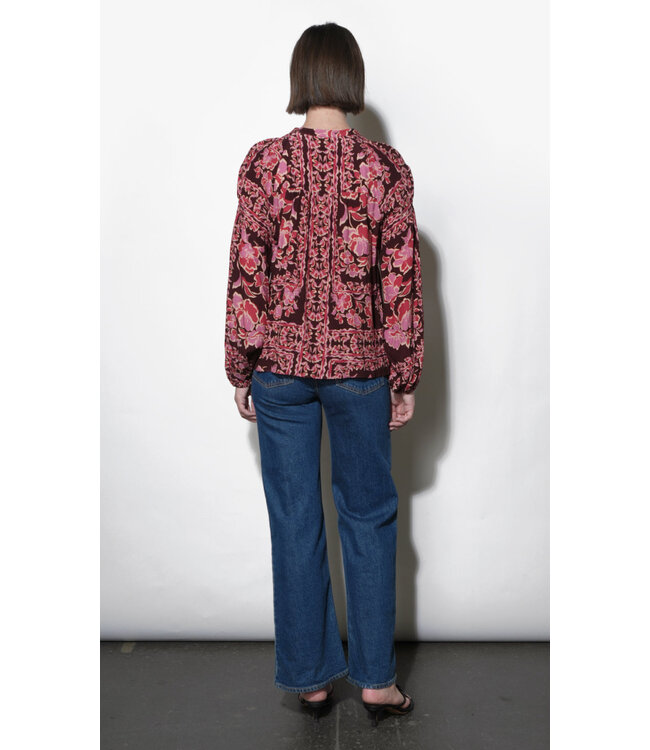 Greylin Hendrix Balloon Slv Blouse