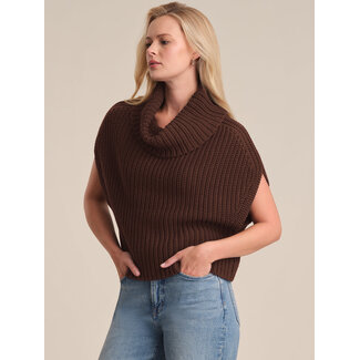 525 Cate Sleeveless Turtleneck Sweater