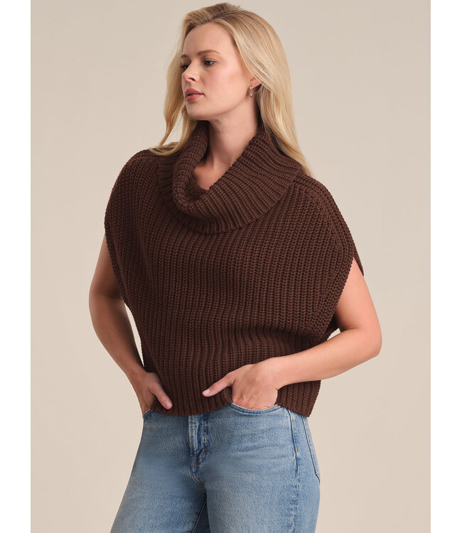525 Cate Sleeveless Turtleneck Sweater