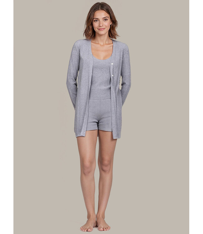 525 Azalea Ribbed Short Set