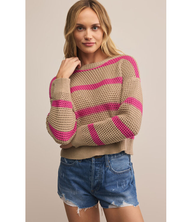 Z Supply Broadbeach Stripe Sweater