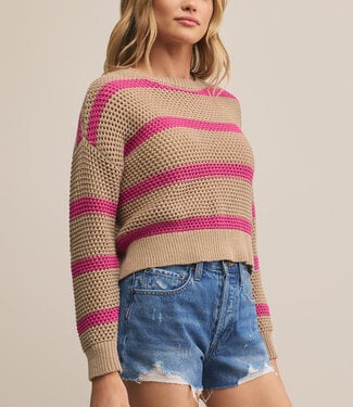 Z Supply Broadbeach Stripe Sweater