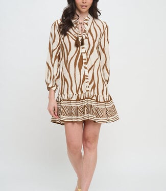 Sienna L/S Short Dress
