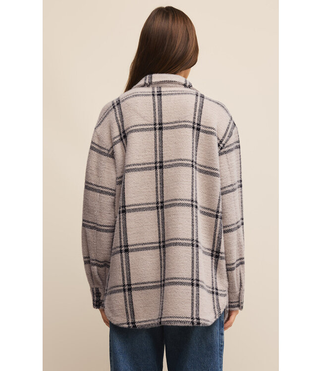 Z Supply Plaid Tucker Jacket