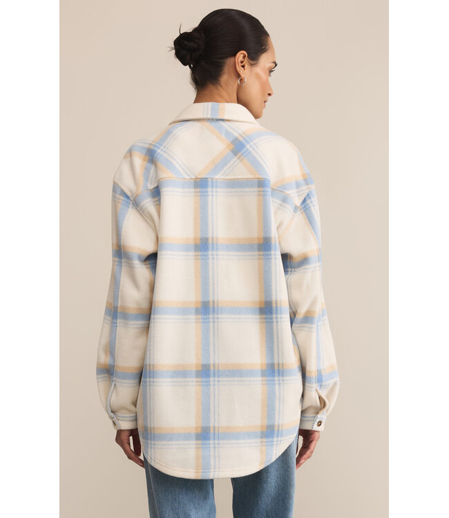 Z Supply Hiker Two Toned Fleece Jacket