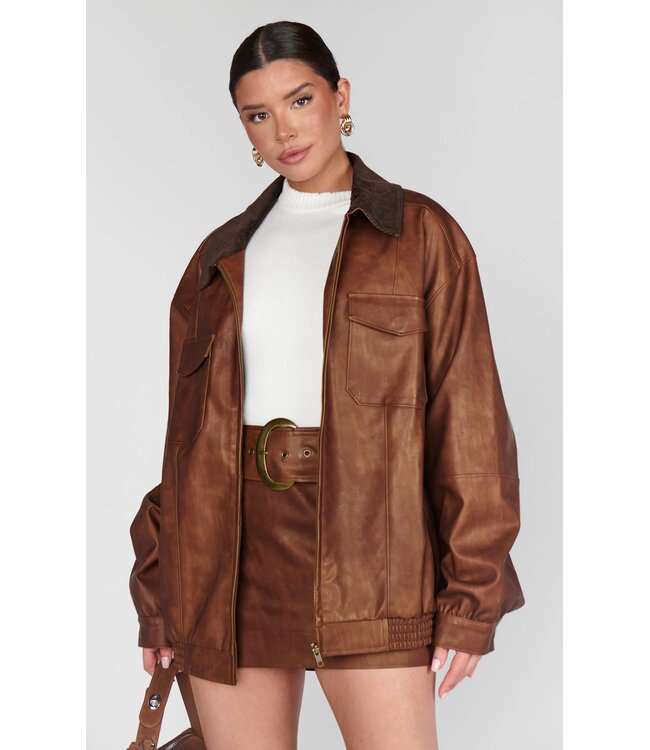 Show Me Your Mumu Maverick Bomber Jacket