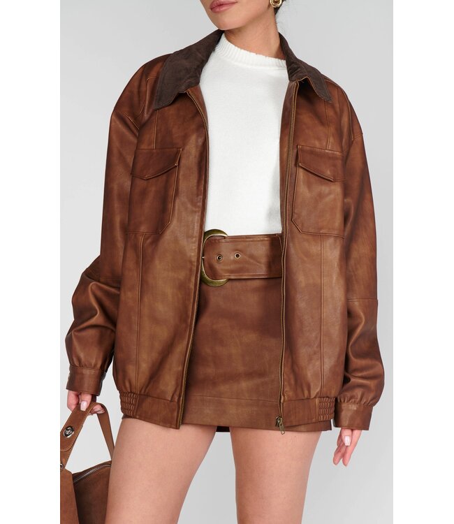 Show Me Your Mumu Maverick Bomber Jacket