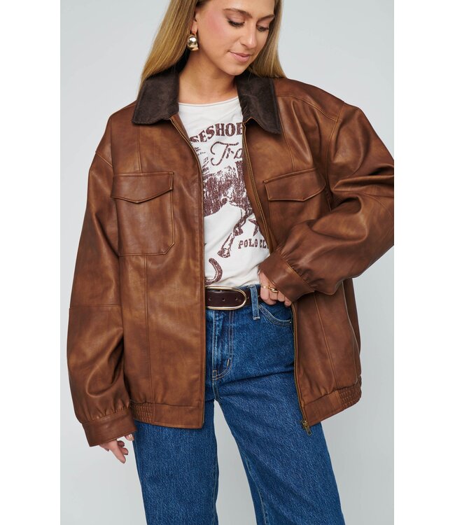 Show Me Your Mumu Maverick Bomber Jacket