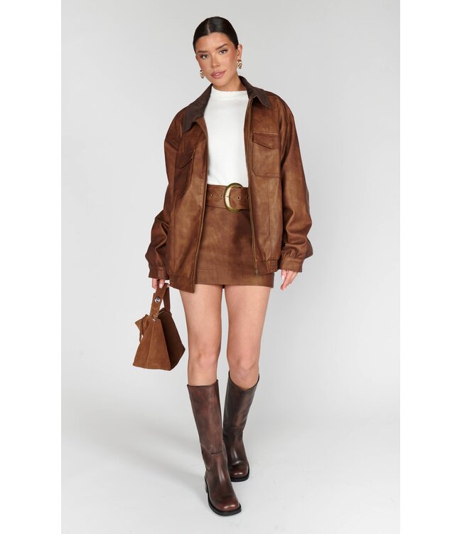 Show Me Your Mumu Maverick Bomber Jacket