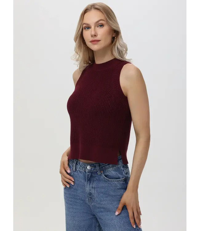 525 Demi High Crew Neck Tank