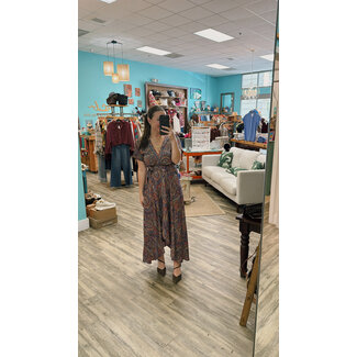 Lauren Wrap Maxi Dress