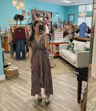 Lauren Wrap Maxi Dress