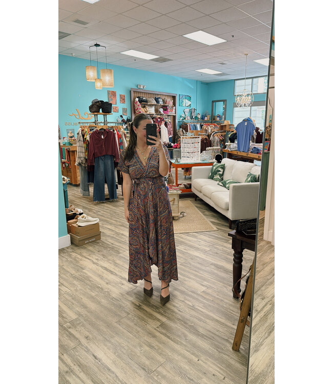 Lauren Wrap Maxi Dress