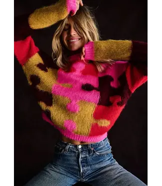 Lisa Todd Puzzled Sweater