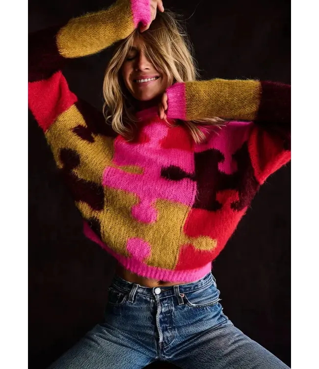 Lisa Todd Puzzled Sweater