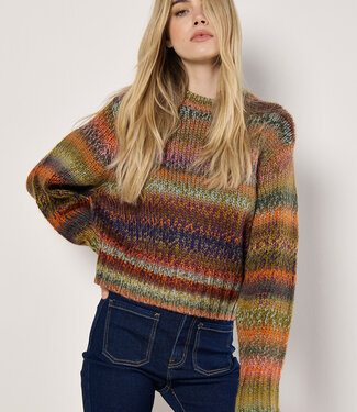 Mary Multi Knit Cable Sweater