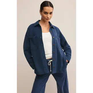Z Supply All Day Knit Denim Jacket