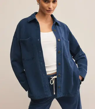 Z Supply All Day Knit Denim Jacket