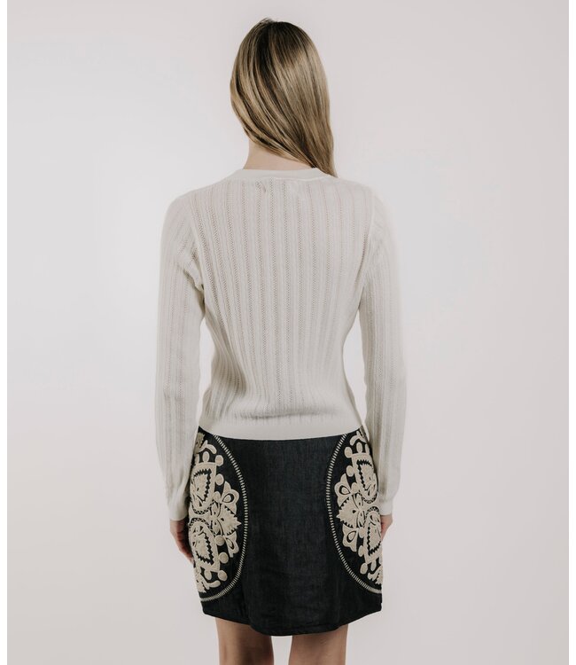 Love The Label Sarafin Pointelle Knit