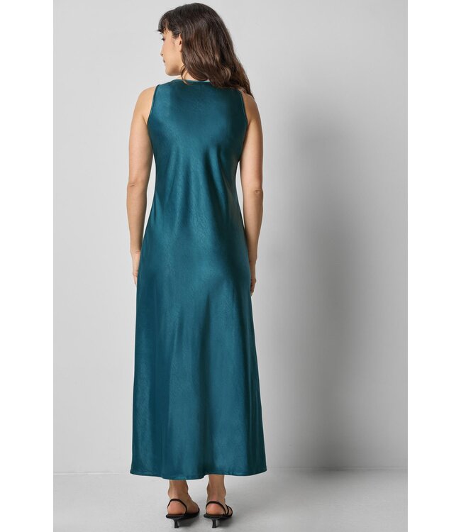 Lilla P Satin Bias Maxi Dress