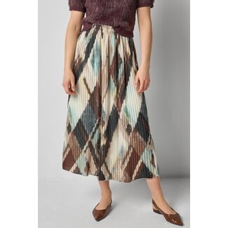 Lilla P Pleated Maxi Skirt