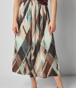 Lilla P Pleated Maxi Skirt