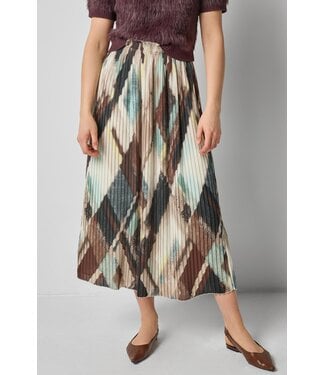 Lilla P Pleated Maxi Skirt