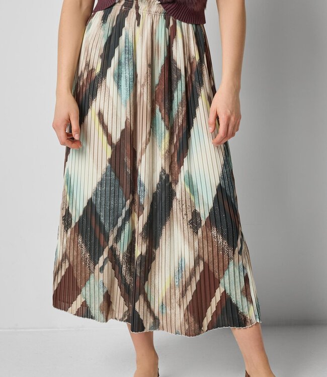 Lilla P Pleated Maxi Skirt