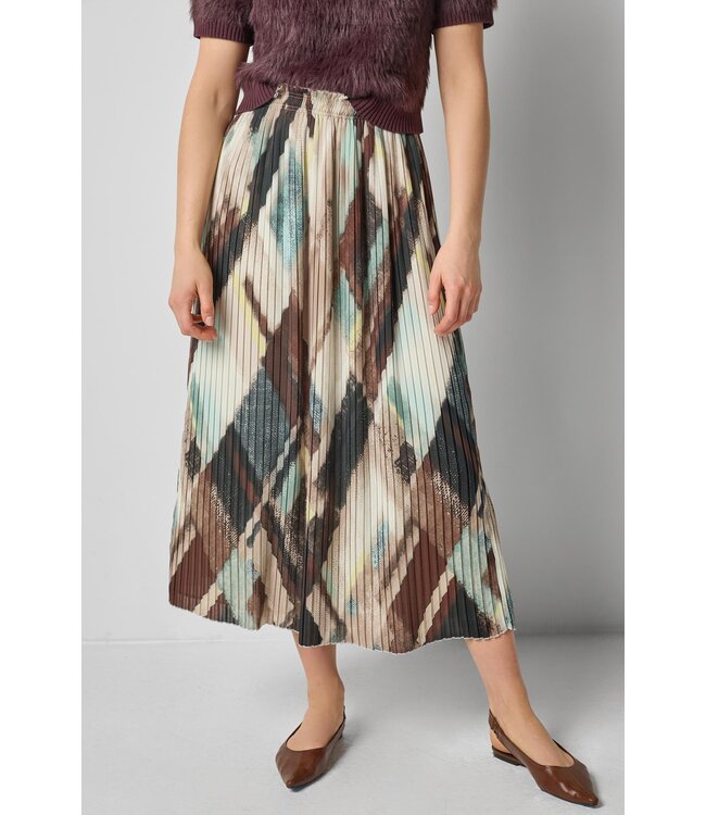 Lilla P Pleated Maxi Skirt