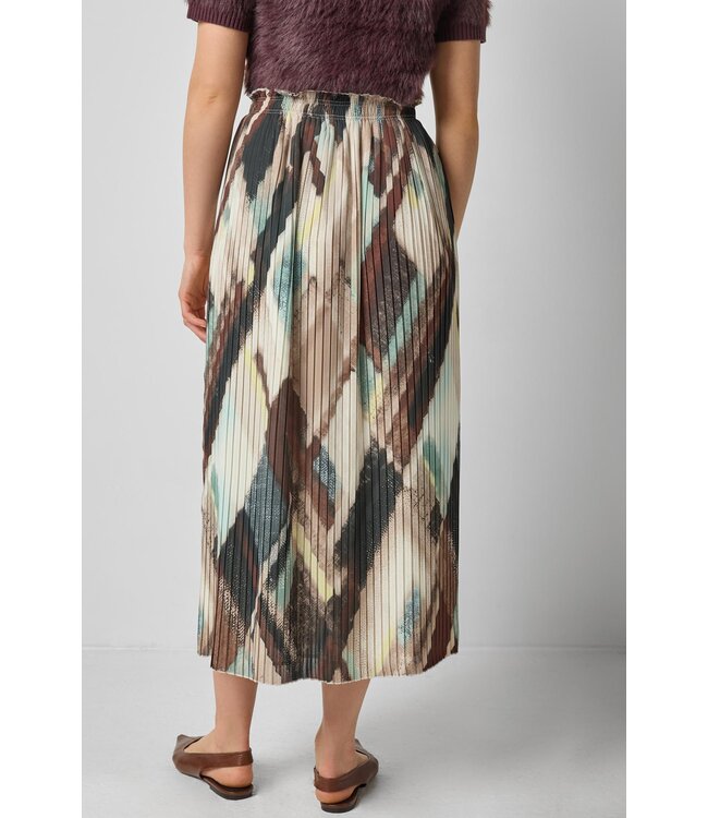 Lilla P Pleated Maxi Skirt