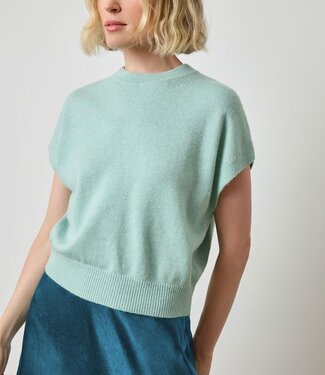 Lilla P Banded Bottom Wedge Sweater