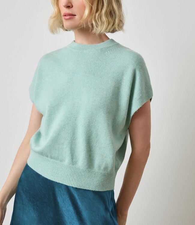 Lilla P Banded Bottom Wedge Sweater
