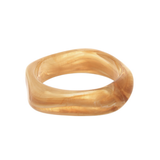 Angulared Attitude Acrylic Bangle