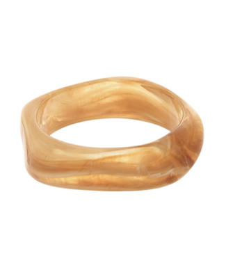 Angulared Attitude Acrylic Bangle